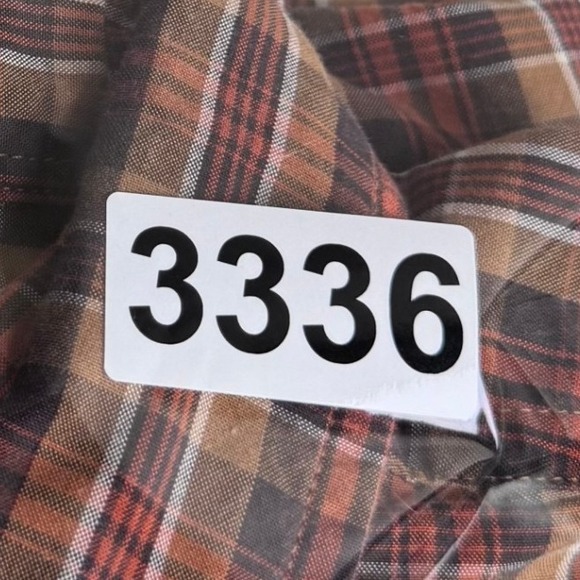 Carhartt Shirt Mens XL Tall Brown Plaid Long Sleeve Button Up 2007 Autumn Fall - Picture 11 of 11